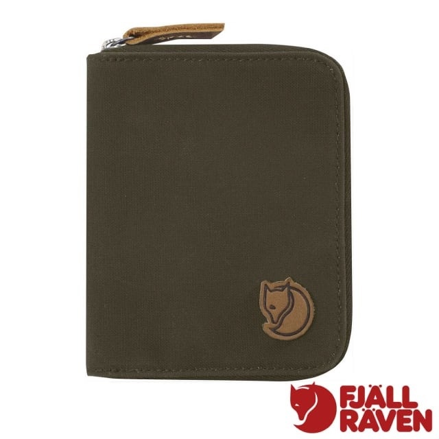 【瑞典 Fjallraven】小狐狸 Zip Wallet 防潑水耐磨錢包/24216-633 深橄欖✿30E010